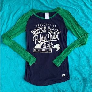 Notre dame fighting Irish shirt